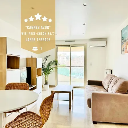 Cannesazur - Appartement Terrasse Centre Cannes